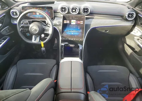 2025 Mercedes-Benz C 43 Amg z USA, uszkodzony, nr VIN W1KAF8HB4SR245640